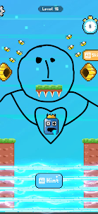 Rainbow Monster Save Puzzle
