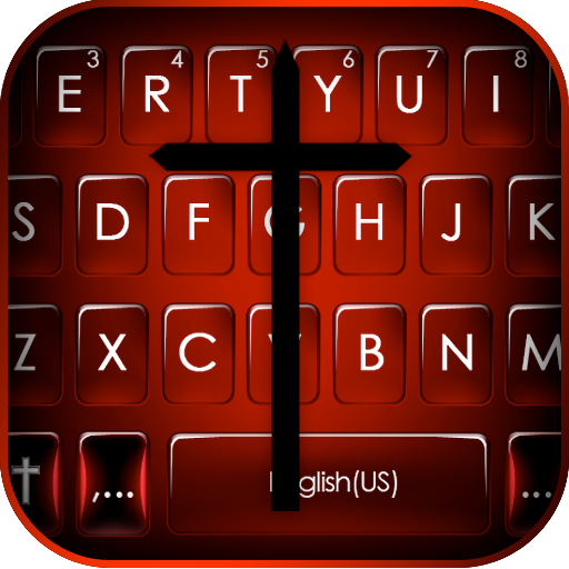 Dark Cross Keyboard Theme logo