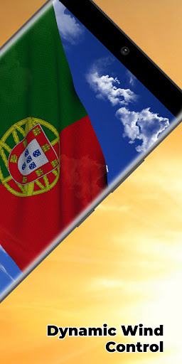 Portugal Flag Live Wallpaper Screen 2