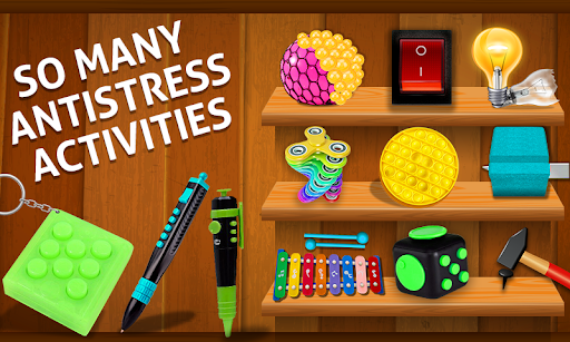 Fidget Cube 3D Antistress Toys - Calming Game apkpoly screenshots 15