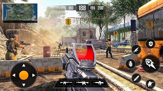 FPS Commando Shooting Games MOD APK (Unlimited Money) Download 3