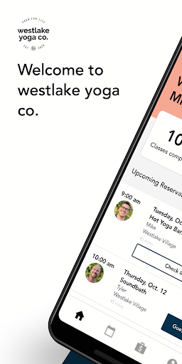 Android application Westlake Yoga Co screenshort