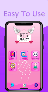 BTS Diary With Lock