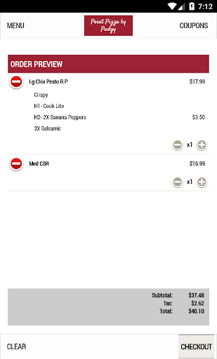 Screenshot of Point Pizza by Pudgy
