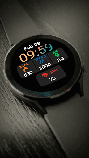 Digital Sport Watchface