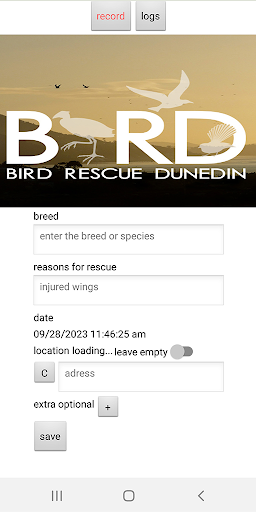 Android application BRD Management screenshort