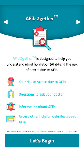 AFib 2gether™ Screen 2