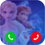 Princess Fake Call & Chat app icon