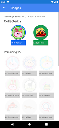 TellingTime Screen 3