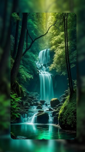 Waterfall Wallpaper 2024 Screen 2