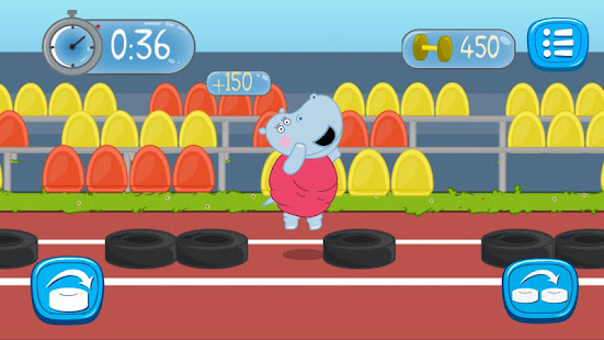 Fitness Games: Hippo Trainer screenshots 21