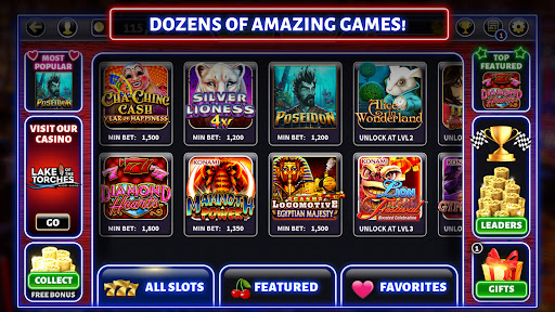 Android application Lake of The Torches Slots 777 screenshort
