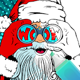 2021  Christmas Coloring Book icon