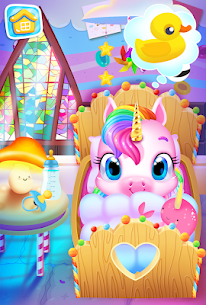 My Baby Unicorn Magical Unicorn Pet Care Games Mod Apk app for Android 4