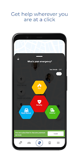 Android application Securex screenshort