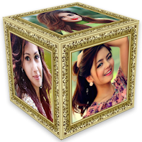 3D Photo Cube Frame Live Wallpaper