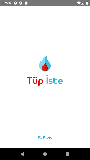 Android application Tüp İste screenshort