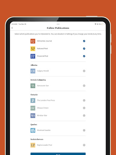 Edmonton Journal screenshot 5