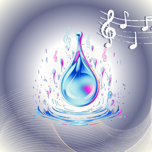 Water sound ringtone. logo