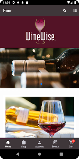 Android application WineWise Greenwich screenshort