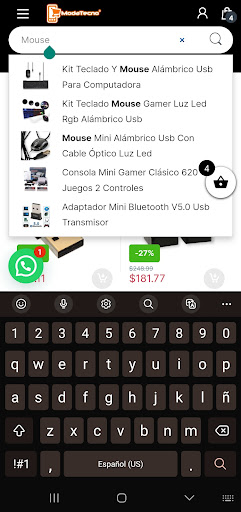 MODATECNO: Compra en línea Screen 2