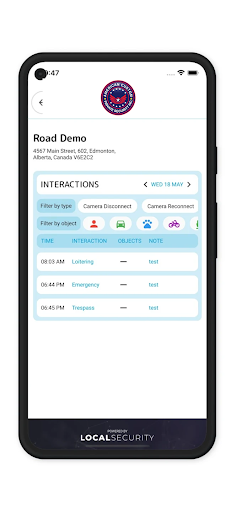 Android application American Custom screenshort
