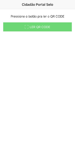 Android application SAUIN - Portal do Selo screenshort