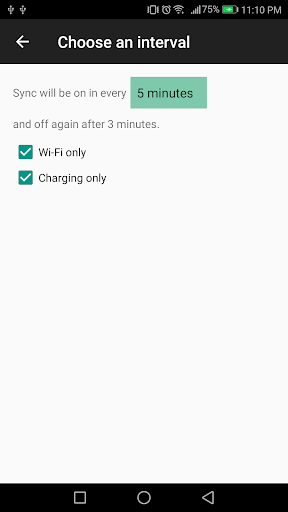 AutoSync Screen 3