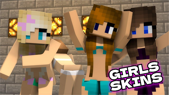 "Girls skins for minecraft "
