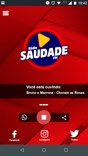 Rádio Saudade FM Screen 2