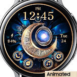 Magic Gold Moon - Watchface icon