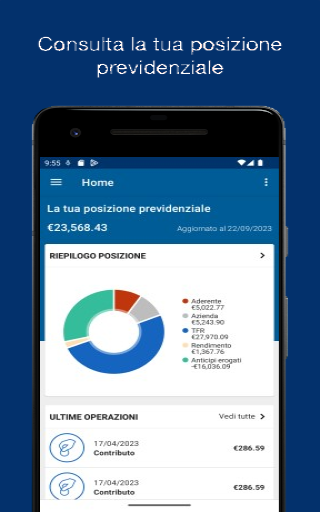 Android application Telemaco screenshort