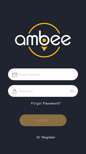 Ambee Rider - Request A Ride Screen 2