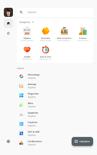 Screenshot of All-In-One Calculator