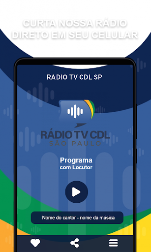 Android application Rádio TV CDL SP screenshort