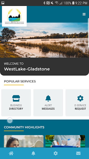 Municipality of WestLake-Glads Screen 2