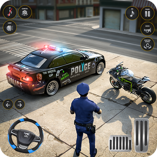 Offline Police Car: Cop Games logo