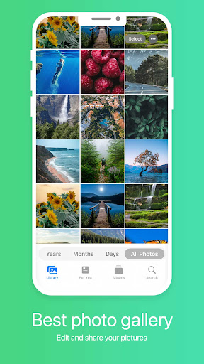 Screenshot of Gallery Phone 15 photo gallery