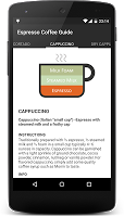 screenshot of Espresso Coffee Guide