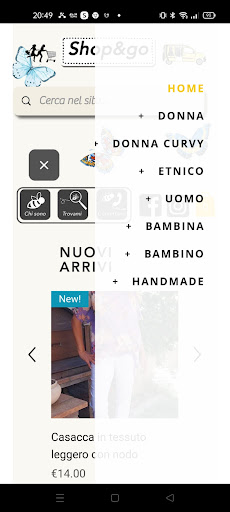 Android application Shop go screenshort