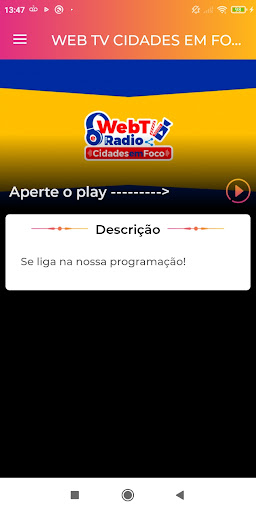WEB TV CIDADES EM FOCO Screen 2