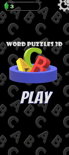 Android application Word Puzzles 3D screenshort