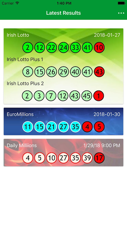 Irish lotto Results & Euromill - 1.0.0 - (Android)