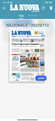 La Nuova Sardegna Digital 10.1.1 screenshots 1