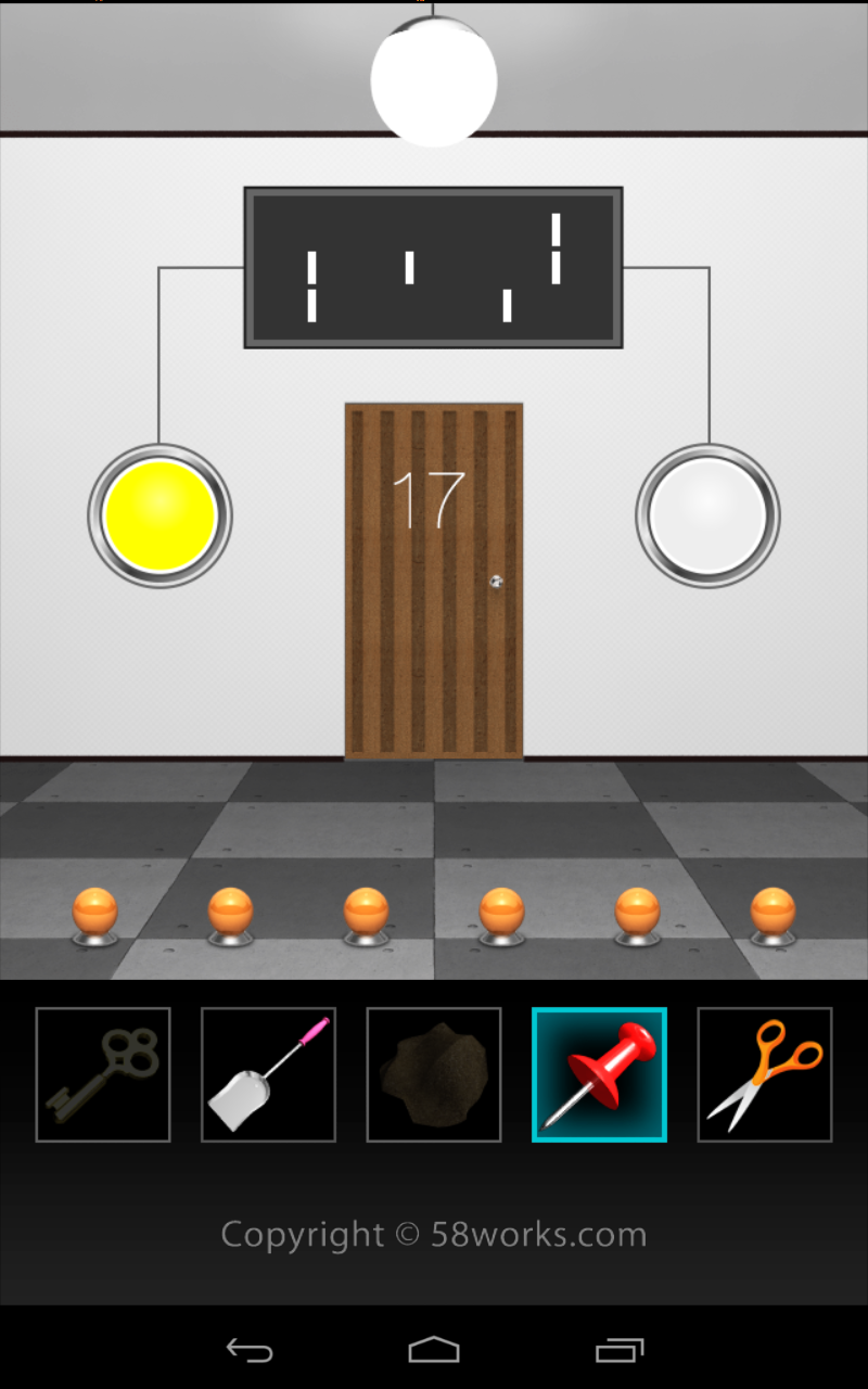 Android application DOOORS3 - room escape game - screenshort