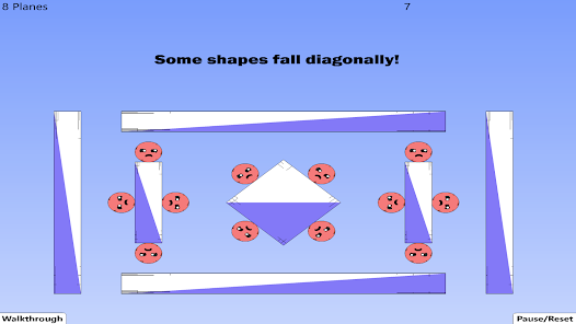 Shape Fall Game