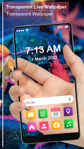 Transparent Live Wallpaper Screenshot