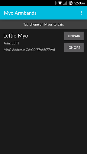 RoMyo Screen 2
