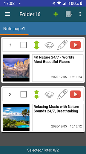Android application YouLite screenshort