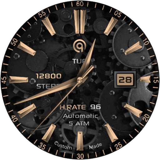 Animated Analog For Wear OS 3+ logo